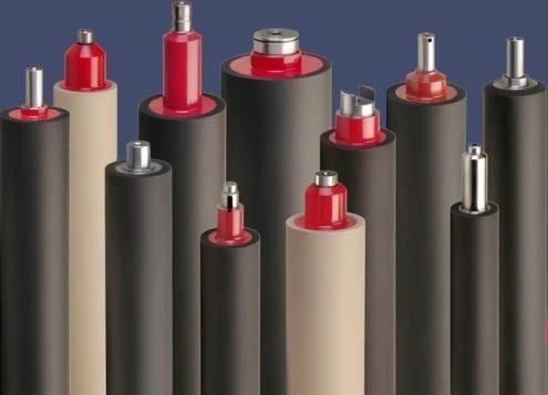 Восстановление (гуммирование) валов и барабанов силиконом и полиуретаном